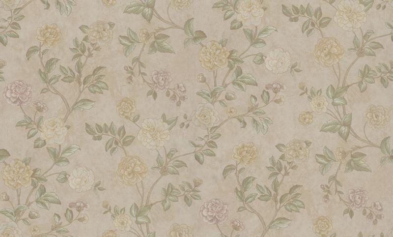 Zambaiti Parati Satin Flowers Z 66801